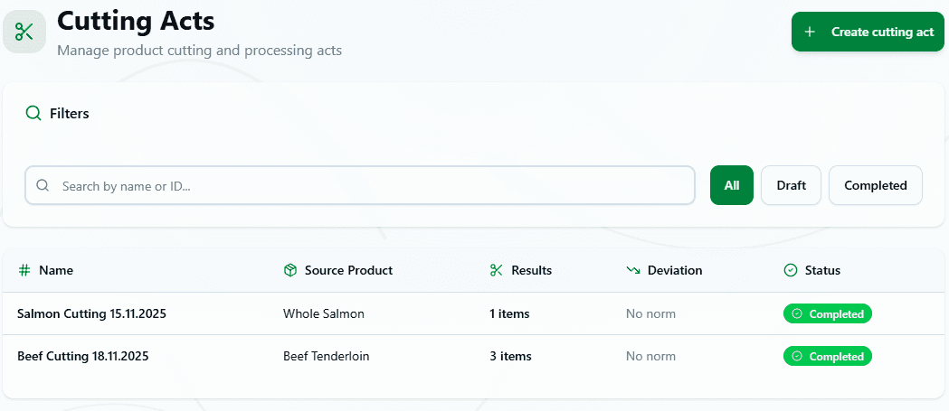 Interface showing Yield Control Dashboard